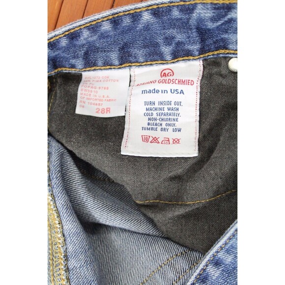 AG Adriano Goldschmied medium Wash Blue The Club bootcut Jeans Size 28 - Picture 5 of 10